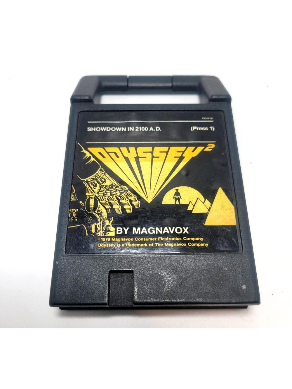Showdown in 2100 A.D. (Odyssey2 Game Cartridge 1979)
